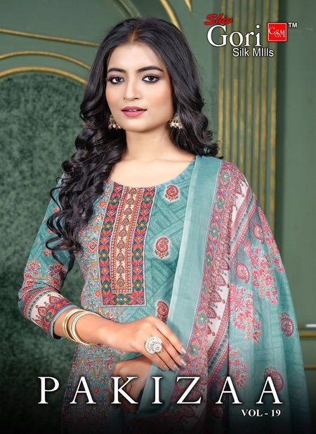 Pakizaa Vol 19 By Shiv Gori Silk Mills Cotton Printed Dress Material Wholesale Price In Surat